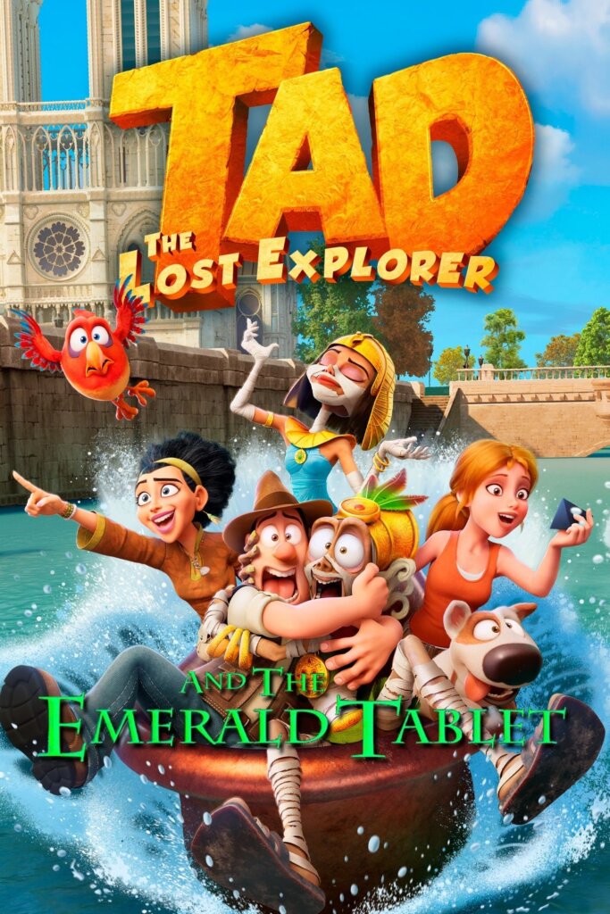 Tad, the Lost Explorer and the Emerald Tablet (2022) ฮีโร่จำเป็นผจญภัยสุดขอบฟ้า และแผ่นศิลามรกต
